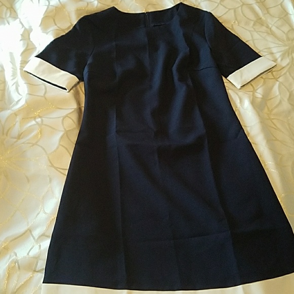 Rebecca Tatti navy and white dress NWT - Picture 2 of 5